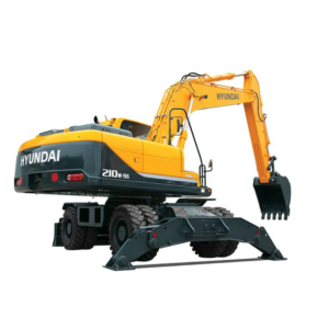 Excavadora sobre ruedas R210W-9S